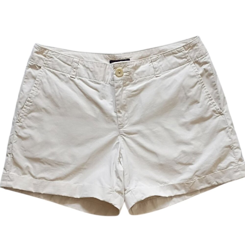 Women's White Casual Shorts